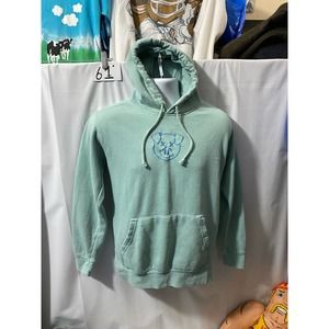 Shane Dawson Seafoam Green Pig Hoodie size Small SHANE DAWSON PIG HOODIE